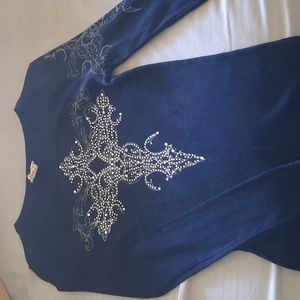 Long Sleeve Bling Top